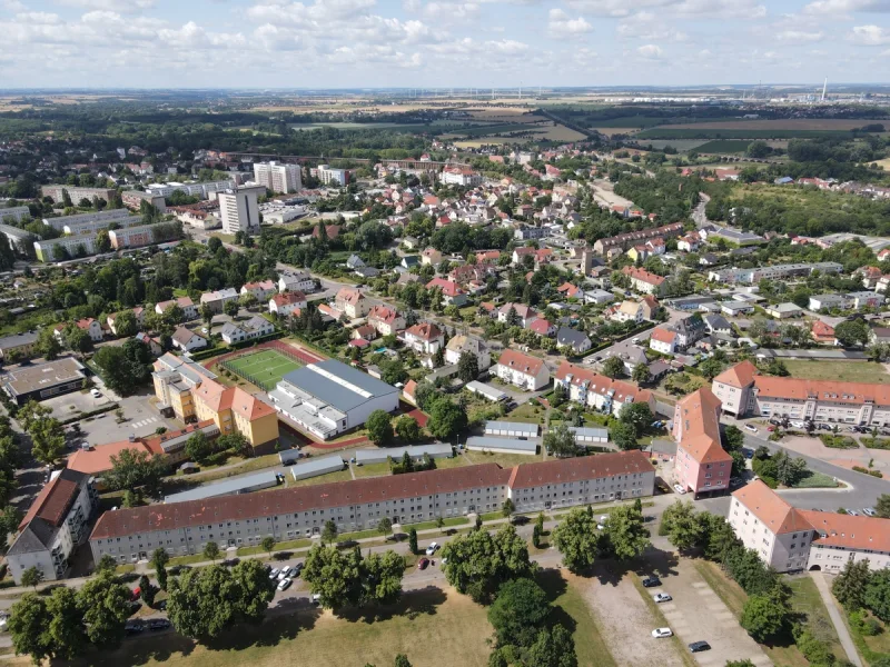 Blick über Bad Dürrenberg