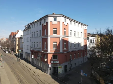 Außenaufnahme - Büro/Praxis mieten in Halle - Große Bürofläche mit Fahrstuhl in der Geiststraße!