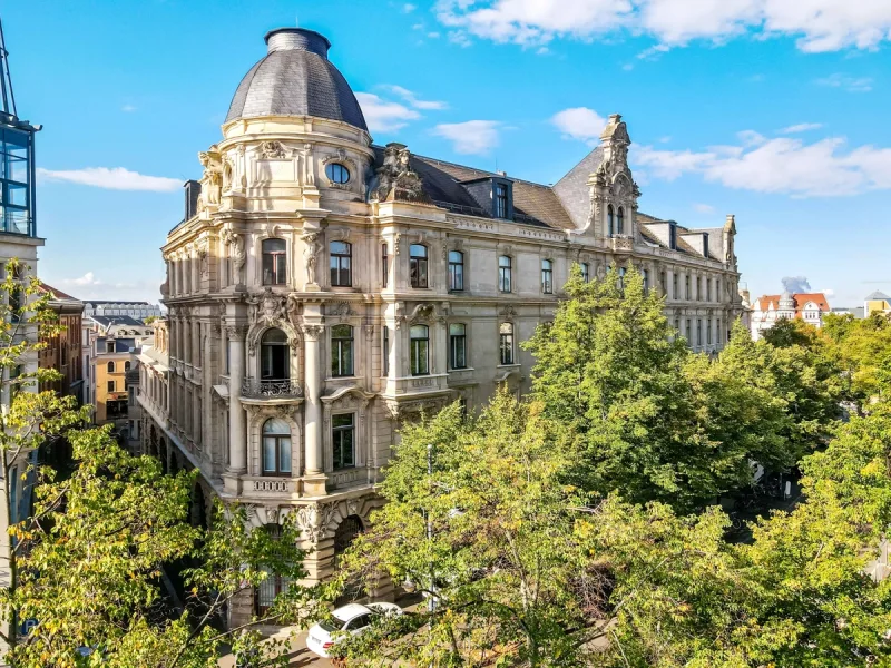 Hausansicht  - Büro/Praxis mieten in Halle - Bürofläche mit Stil