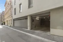 Einfahrt Garage