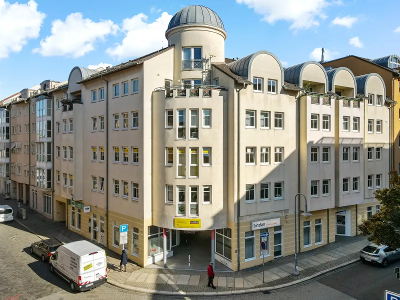 Hausansicht  - Büro/Praxis mieten in Halle - Optimal geschnittene Bürofläche im Charlottenviertel