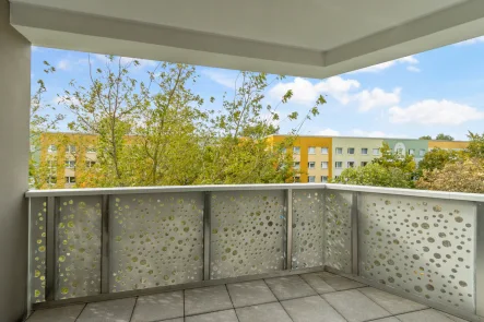 Balkon - Wohnung mieten in Halle - Smart - Nachhaltig - Zentrumsnah - Moderne 4-Raumwohnung im neuen wohncampus ACHTUNG...Die ersten 2-Monate MIETFREI!!! (WE1302)