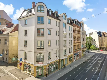 Hausansicht  - Büro/Praxis mieten in Halle - 110m² Bürofläche in der Altstadt - mit Fahrstuhl