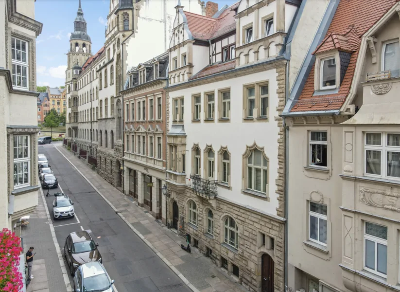 Hausansicht  - Büro/Praxis mieten in Halle (Saale) - 151m² Bürolfläche in der Rathausstraße