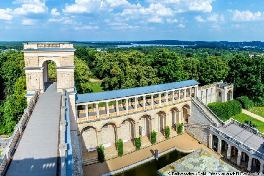 Umgebung, Belvedere im neuen Garten auf dem Pfingstberg