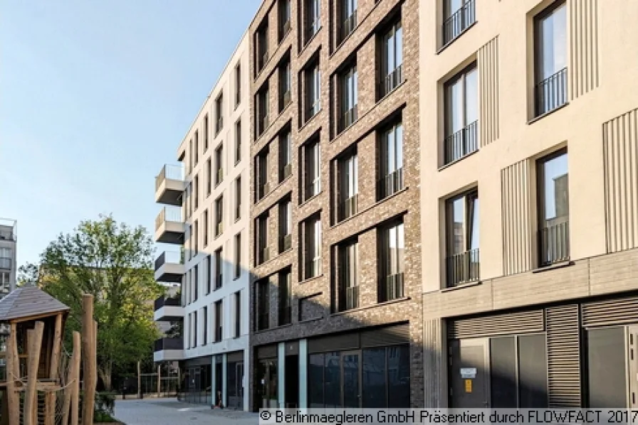 Außenansicht - Wohnung kaufen in Berlin, Tiergarten - Erstbezug! Moderne 2-Zimmerwohnung mit Balkon provisionsfrei zu verkaufen