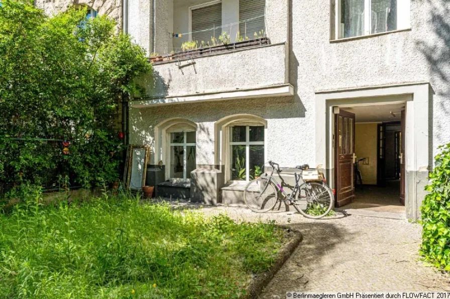 wohnung kaufen paul lincke ufer 10999 berlin kreuzberg - Büro/Praxis kaufen in Berlin, Kreuzberg - Vermietete Souterrain-Einheit mit Gartenanteil als Teileigentum am Paul-Lincke-Ufer, Nutzfläche 99 sqm