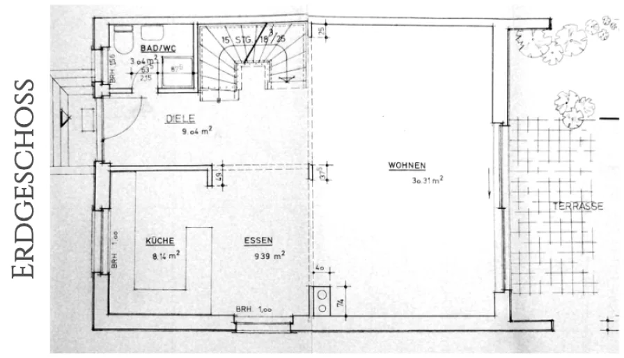 Grundriss Erdgeschoss