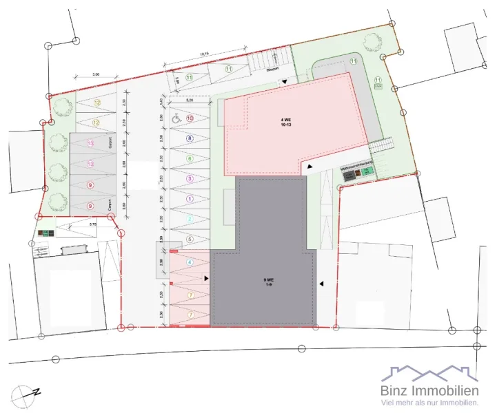 Freiflächenplan