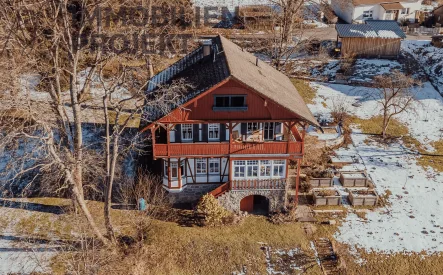 Titelbild - Haus kaufen in Warmensteinach - Liebevoll saniertes Schmuckstück in Traumlage nahe Bayreuth