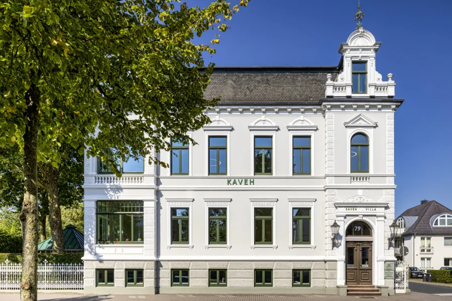 AUSSENANSICHT - Büro/Praxis mieten in Oldenburg - KAVEH VILLA - REPRÄSENTATIVE GESCHÄFTSRÄUME MIT HISTORISCHEM CHARME