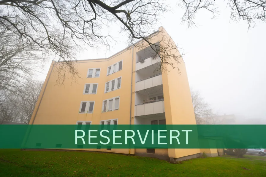 AUSSENANSICHT - Wohnung kaufen in Oldenburg / Etzhorn - VERMIETETE EIGENTUMSWOHNUNG IN RUHIGER LAGE