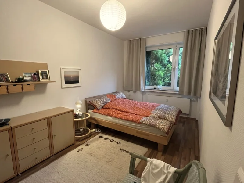 Ruhiges Schlafzimmer nach Norden