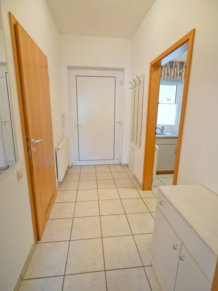 Platz für die Garderobe