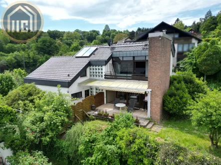 Gartenansicht - Haus kaufen in Bingen am Rhein - Lust auf Rheinblick ?