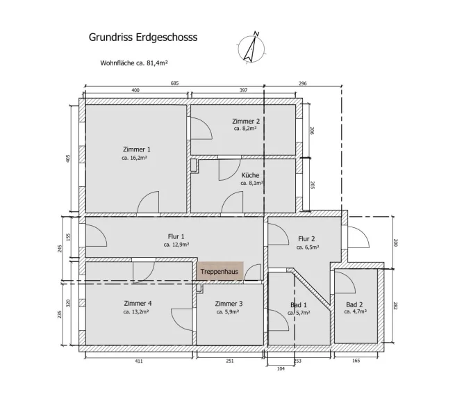 Grundriss Erdgeschoss