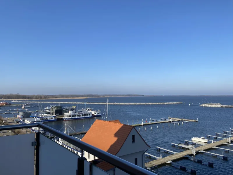 Aussicht aus dem Balkon