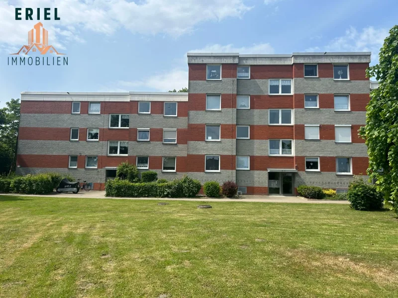 Ansicht Vorne - Wohnung kaufen in Emden - **8,57% Rendite** 3 Z+K+B Eigentumswohnung in Emden **sichern Sie Ihre Altersversorgung (Kapitalanlage)** keine Makler Provision !!!