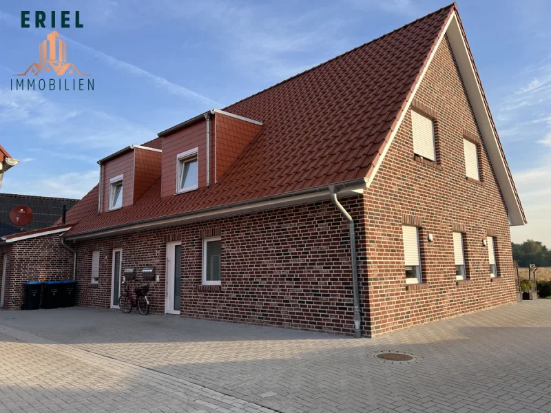 Frontansicht - Wohnung mieten in Moormerland / Warsingsfehn - Moderne 3-Zimmer-Wohnung inkl. Einbauküche in Moormerland zu vermieten !!