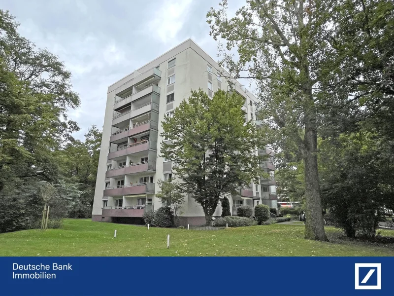 Ansicht - Wohnung kaufen in Laatzen - Traumhafte Ruhe & toller Blick im 7. OG - zu finden mitten in Laatzen- 3 ZKB 75m², Balkon & Garage