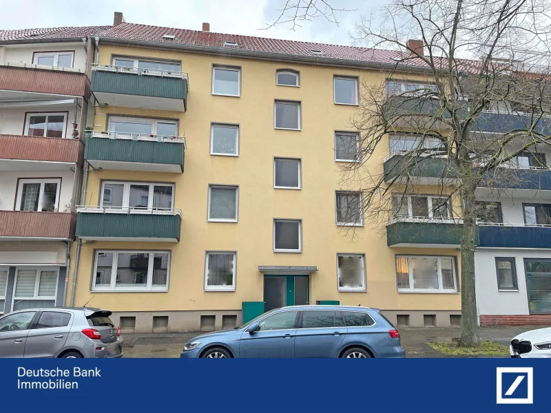 Ansicht - Wohnung kaufen in Hannover - Zwischen Aegi & Maschsee - attraktiv geschnittene Wohnung mit 3 Zimmern und zwei Balkonen