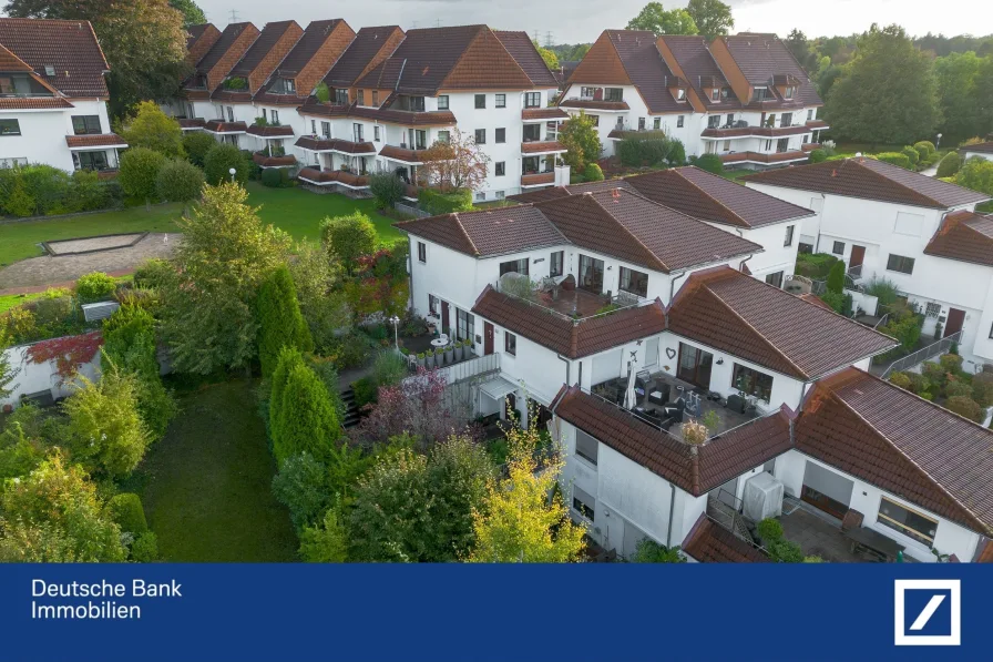 Außenansicht - Wohnung kaufen in Hamburg - "Boberg Terrassen" - Gepflegte und gemütliche 2-Zimmer-ETW mit Terrasse in HH-Boberg