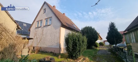 Rückansicht - Haus kaufen in Pattensen / Oerie - Totalsanierung oder Abriss - Ein lohnenswertes Projekt