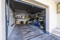 Garage mit Grube