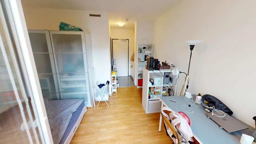 Wohnraum - Wohnung kaufen in München - Ideale Kapitalanlage / vermietetes Studentenapartment in München/Laim