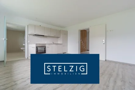 Wohnküche - Wohnung mieten in Harnischdorf - Natur Pur 2 Raum 48 m² Einbauküche Fußbodenheizung Stellplatz