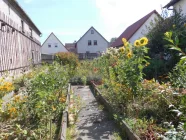 Obst-, Blumen- und Gemüsegarten