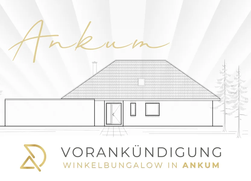  - Haus kaufen in Ankum - Vorankündigung: Ab 2025: Moderner Bungalow mit tollen Highlights & Ausbaumöglichkeit