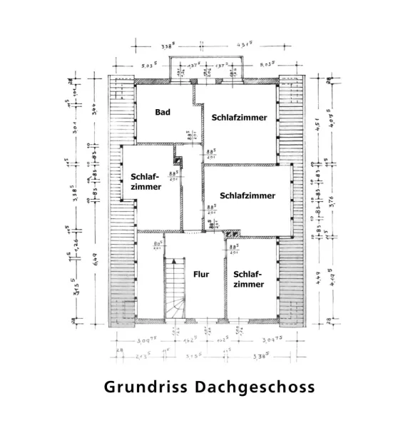 T1729 Grundriss Dachgeschoss