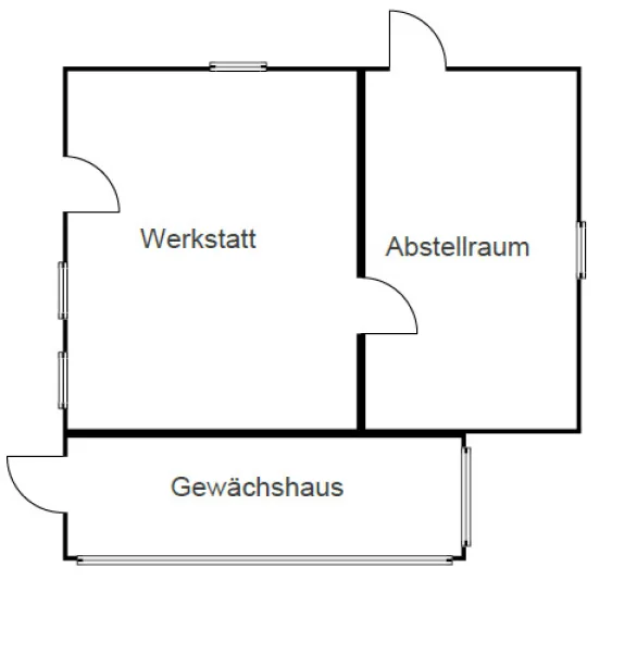 Grundriss Nebengebäude