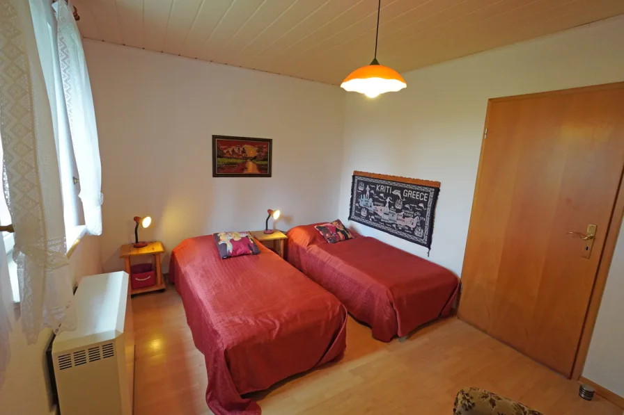 Zweites Schlafzimmer Ferienwohnung EG