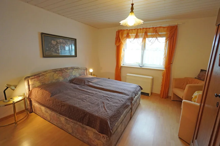 Hauptschlafzimmer Ferienwohnung EG