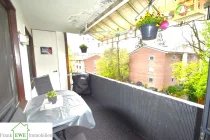 Balkon, 4-Zimmer-Wohnung mit Garage zum Kauf in Düsseldorf Garath, Frank Ewe Immobilienmakler Düsseldorf Hassels