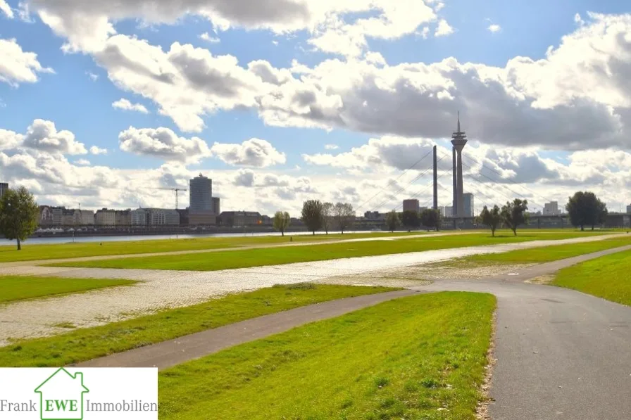 Umgebungsfoto, 2-Zimmer-Wohnung zum Kauf in Düsseldorf Oberkassel, Frank Ewe Immobilienmakler Düsseldorf