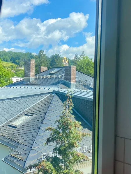 Ausblick - Wohnung mieten in Wiesbaden - Charmante Dachgeschosswohnung mit Blick über das Nerotal