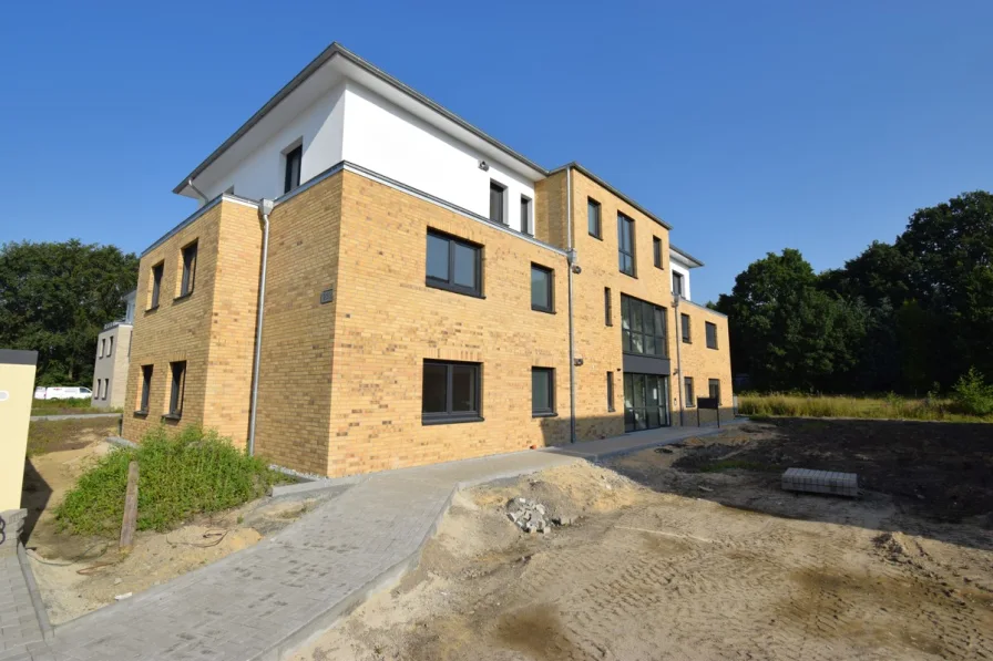 Außenansicht - Wohnung mieten in Geestland-Langen - Geestland - Langen // 3-Zimmer-Wohnung im Neubauprojekt Langener Grünfeld Quartier