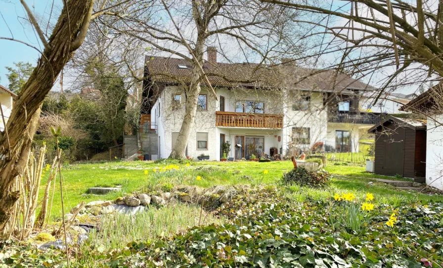 Viel Grün - Haus kaufen in Seefeld - Geräumige Doppelhaushälfte mit traumhaften Garten