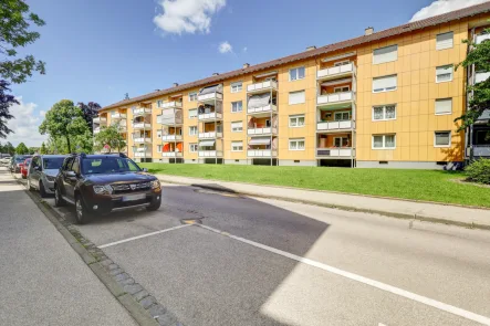 Ansicht von Westen - Wohnung kaufen in Kaufbeuren - Wohnen im Süden Kaufbeuren´s - Nur 1,5 km in die Altstadt