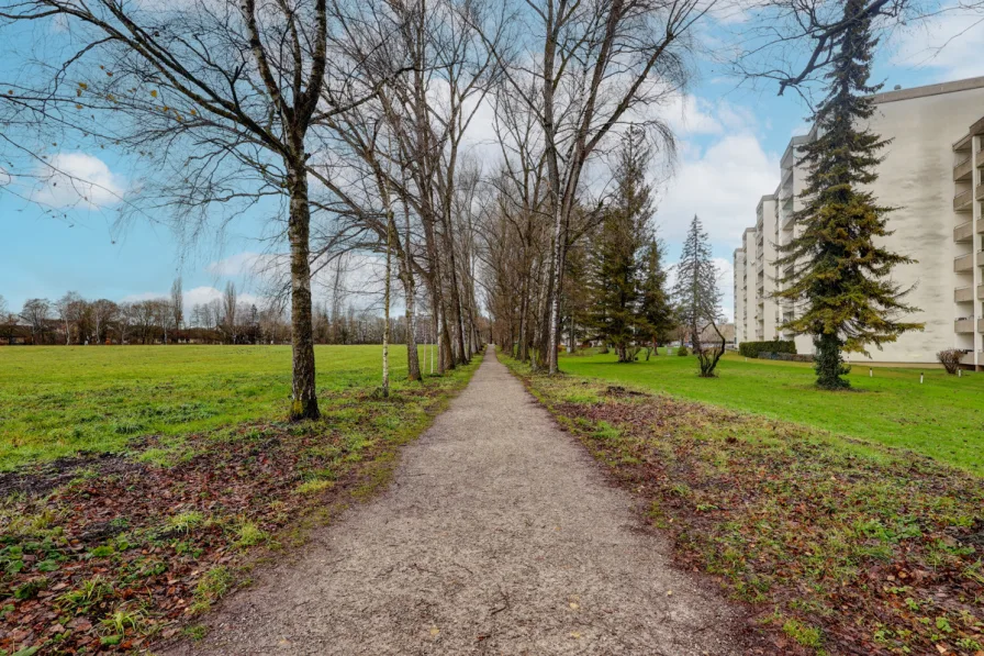 Wanderweg vor der Türe