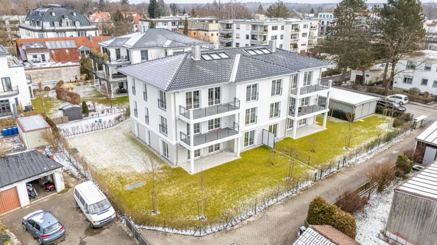 Willkommen - Wohnung kaufen in Gauting - "Park 6" - Top Adresse in luxuriöser Neubauvilla zwischen Starnberg und München