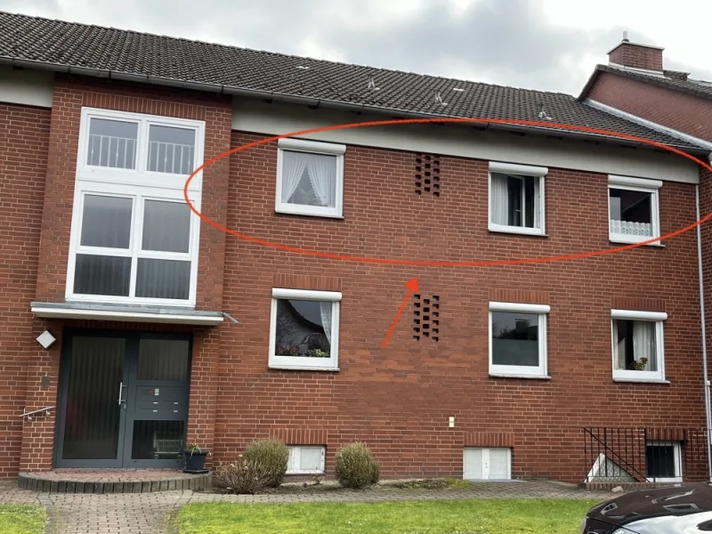 _4625 - Wohnung kaufen in Nienburg (Weser) - Gemütliche 3-ZW mit Garage in ruhiger Lage zum kaufen