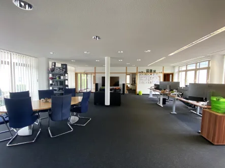 Übersicht Büro - Büro/Praxis mieten in Illerkirchberg - Provisionsfrei! Gepflegte Büro- und Praxisräume im Erdgeschoss