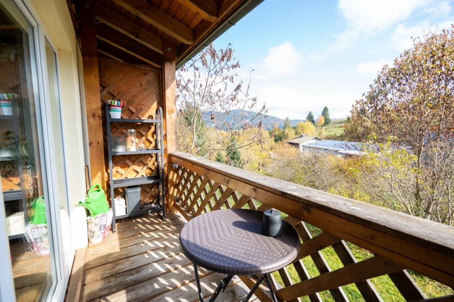 Balkon EG-Wohnung mit wunderschönem Blick