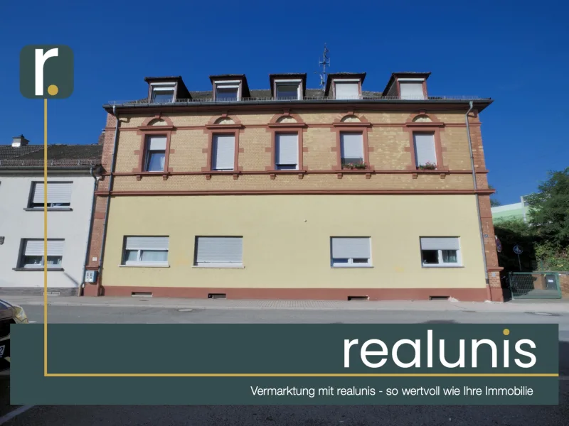 Straßenansicht - Wohnung kaufen in Edingen-Neckarhausen - *** realunis *** Vermietete 4 Zimmer Wohnung in Edingen-Neckarhausen