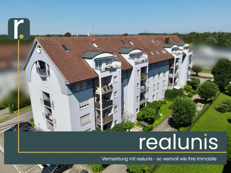 Luftbild - Wohnung kaufen in Wörth am Rhein / Maximiliansau - +++exklusiv bei realunis +++ Perfekte Investition: Legale Ferienwohnung in Wörth-Maximiliansau