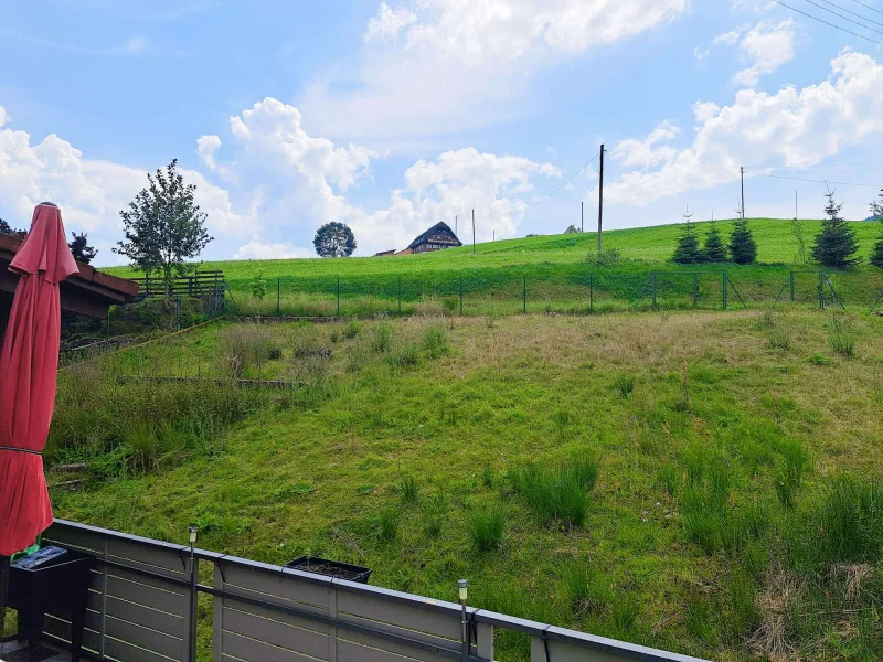 Ausblick von der Terrasse